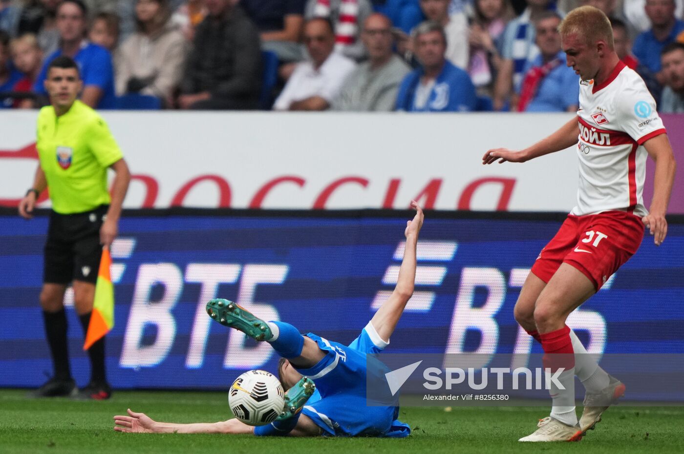 Russia Soccer Premier-League Dynamo - Spartak