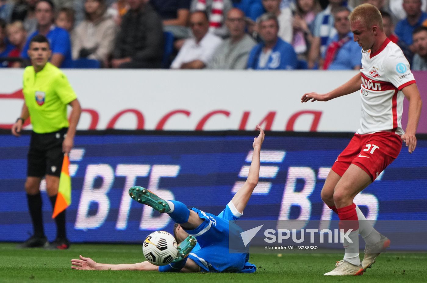 Russia Soccer Premier-League Dynamo - Spartak
