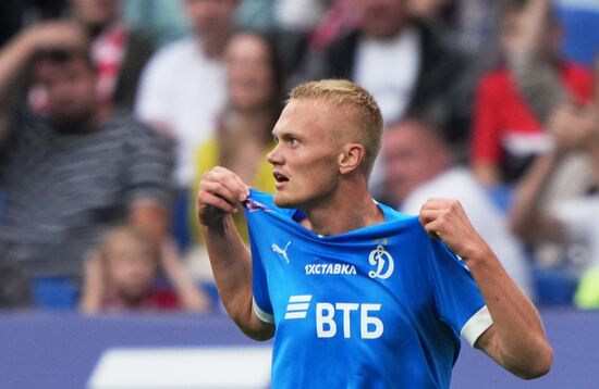Russia Soccer Premier-League Dynamo - Spartak