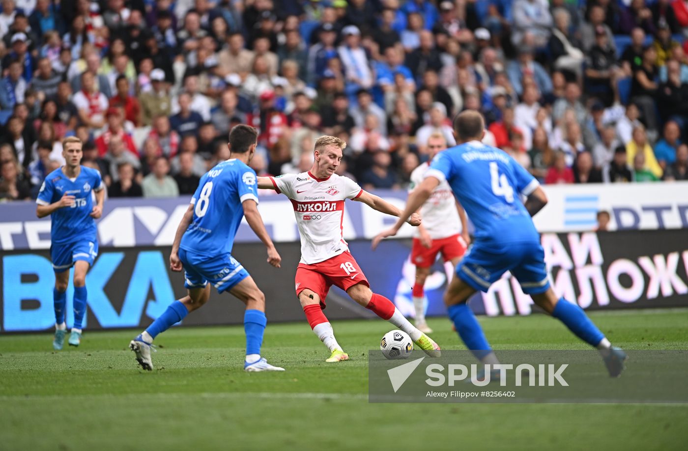 Russia Soccer Premier-League Dynamo - Spartak