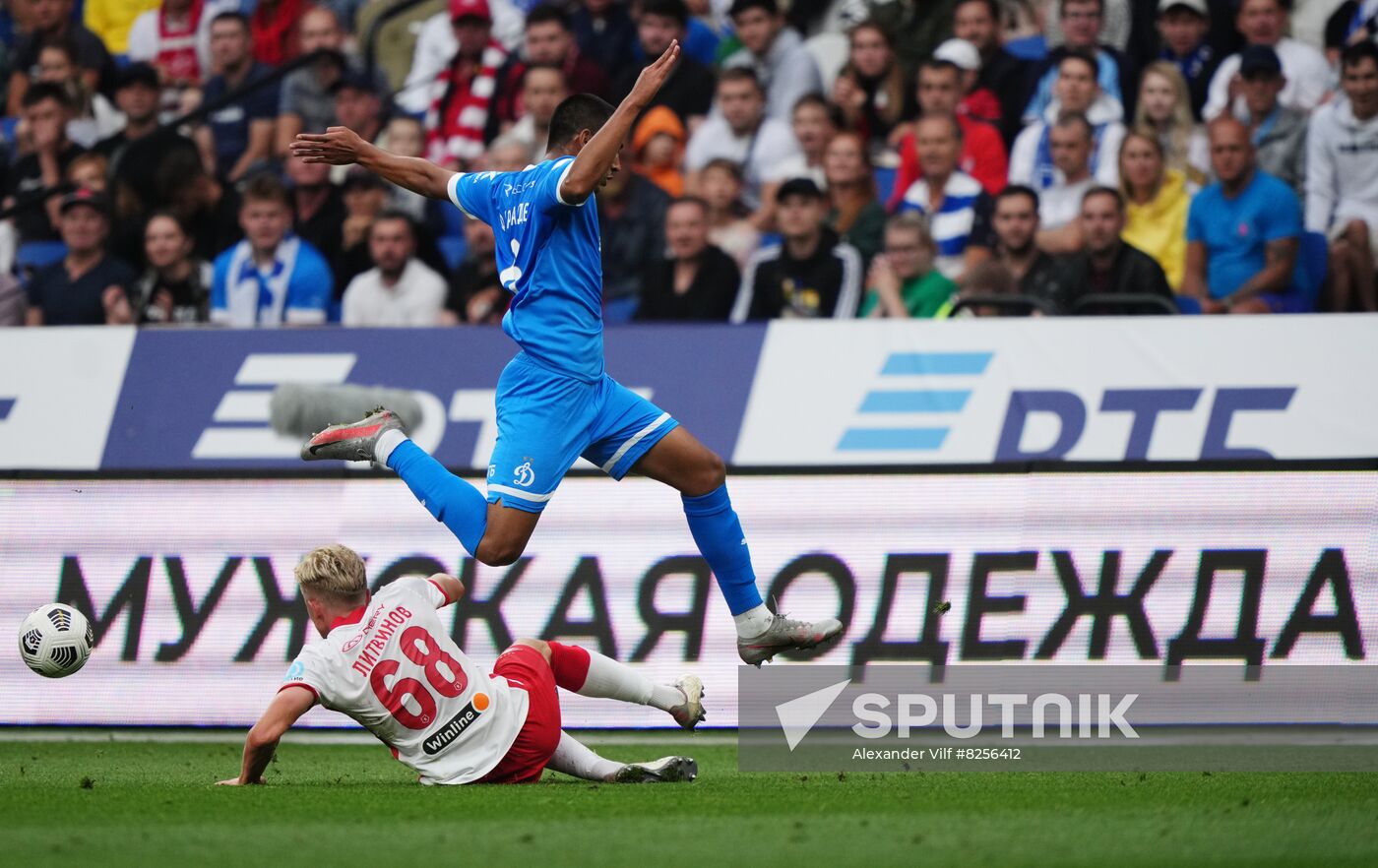 Russia Soccer Premier-League Dynamo - Spartak