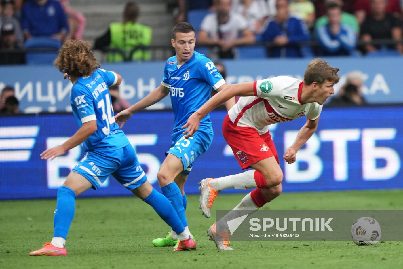 Russia Soccer Premier-League Dynamo - Spartak
