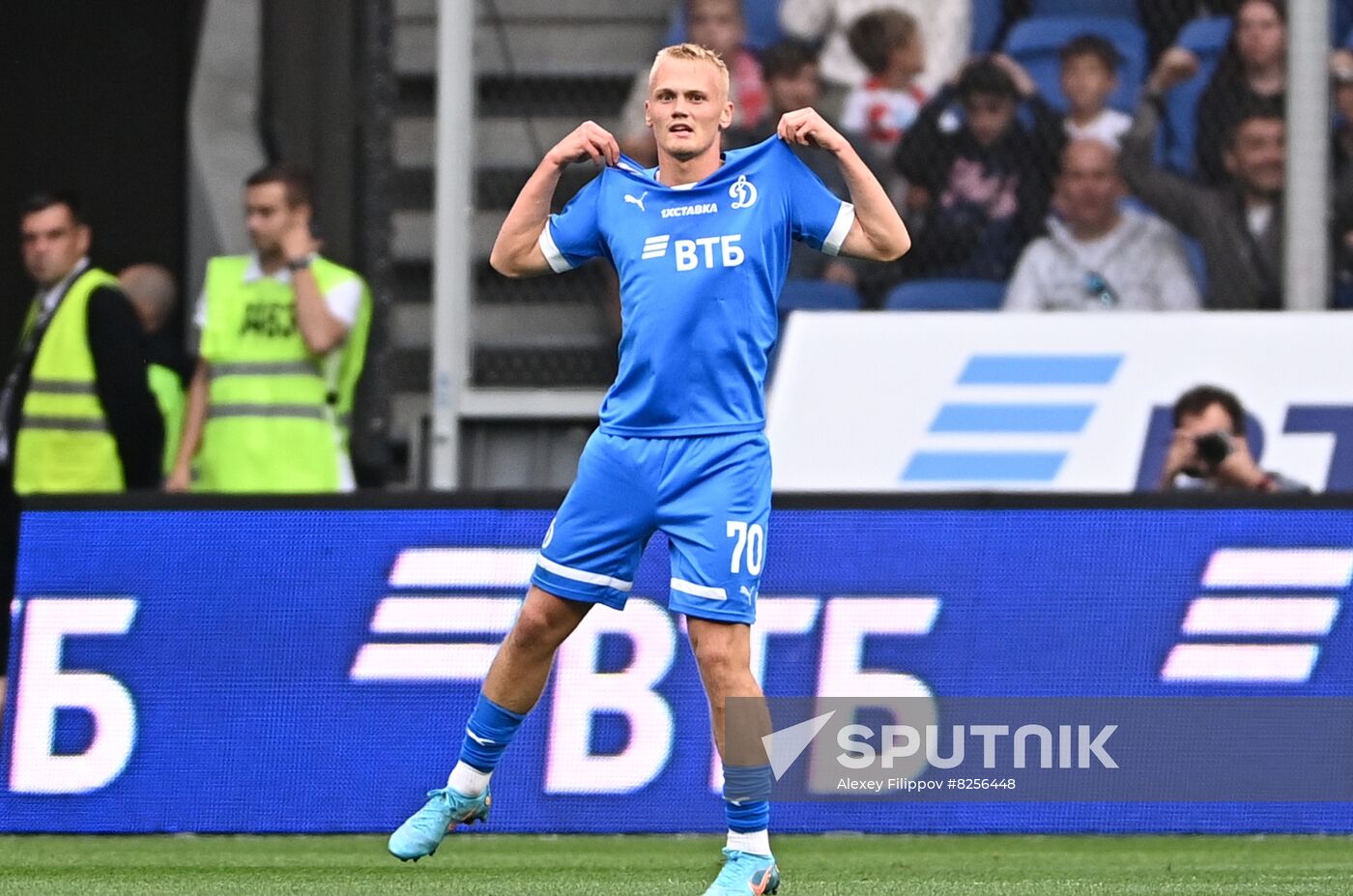 Russia Soccer Premier-League Dynamo - Spartak