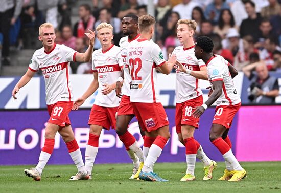 Russia Soccer Premier-League Dynamo - Spartak