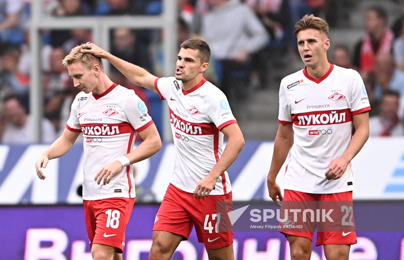 Russia Soccer Premier-League Dynamo - Spartak