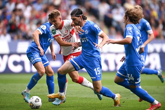 Russia Soccer Premier-League Dynamo - Spartak