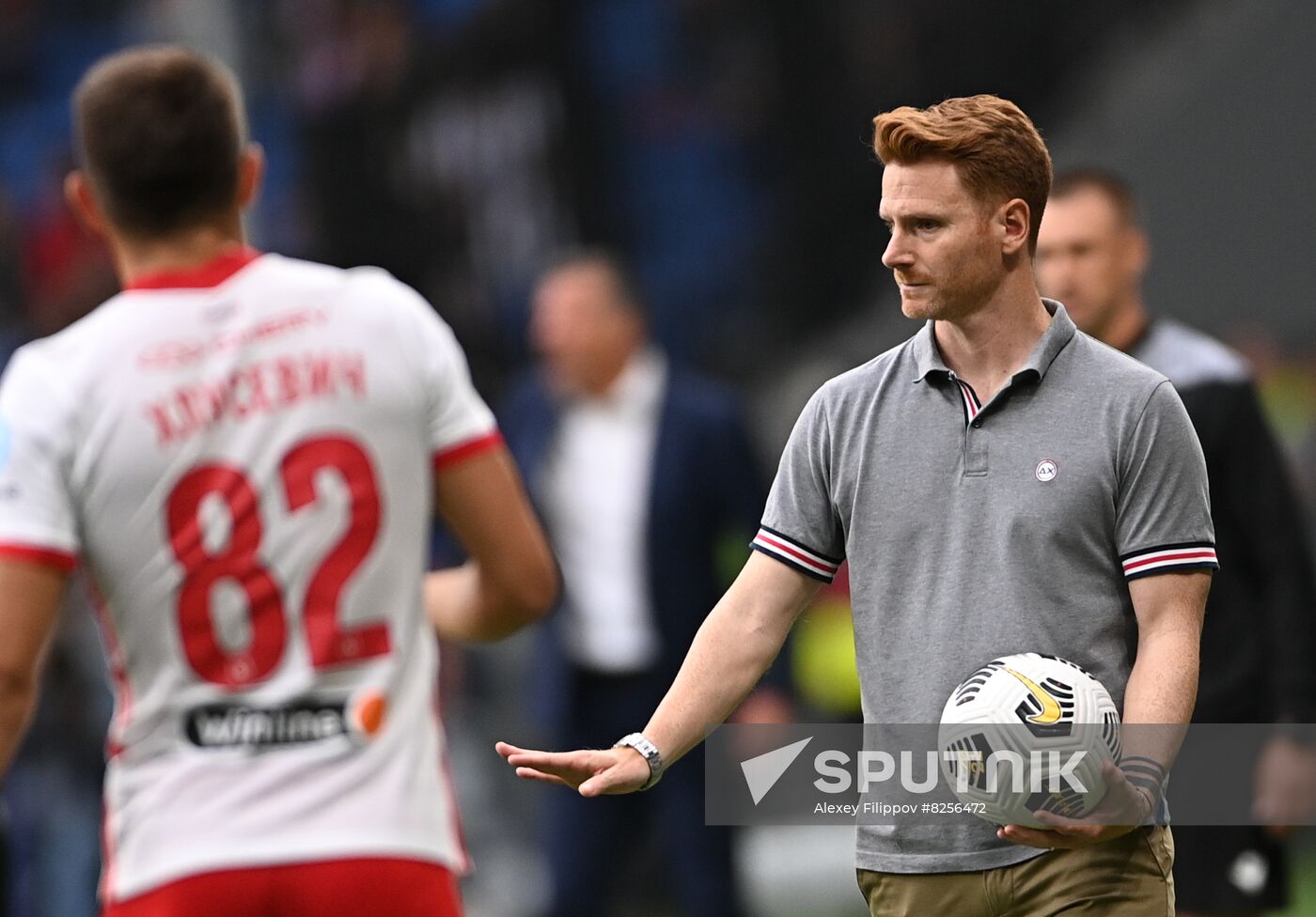Russia Soccer Premier-League Dynamo - Spartak