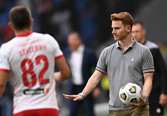 Russia Soccer Premier-League Dynamo - Spartak