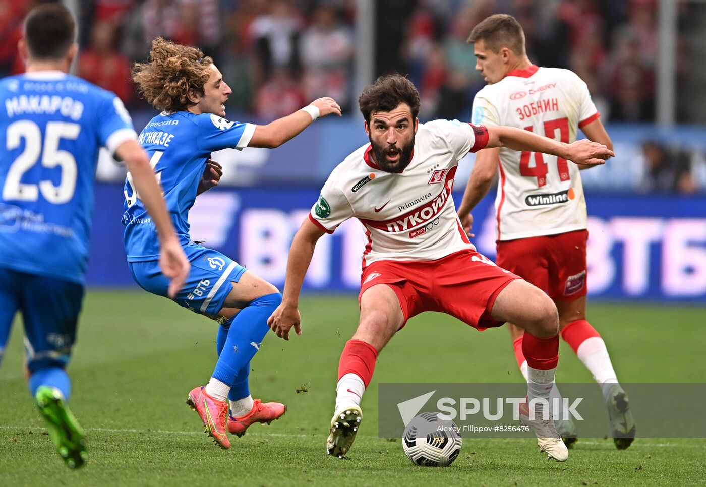 Russia Soccer Premier-League Dynamo - Spartak