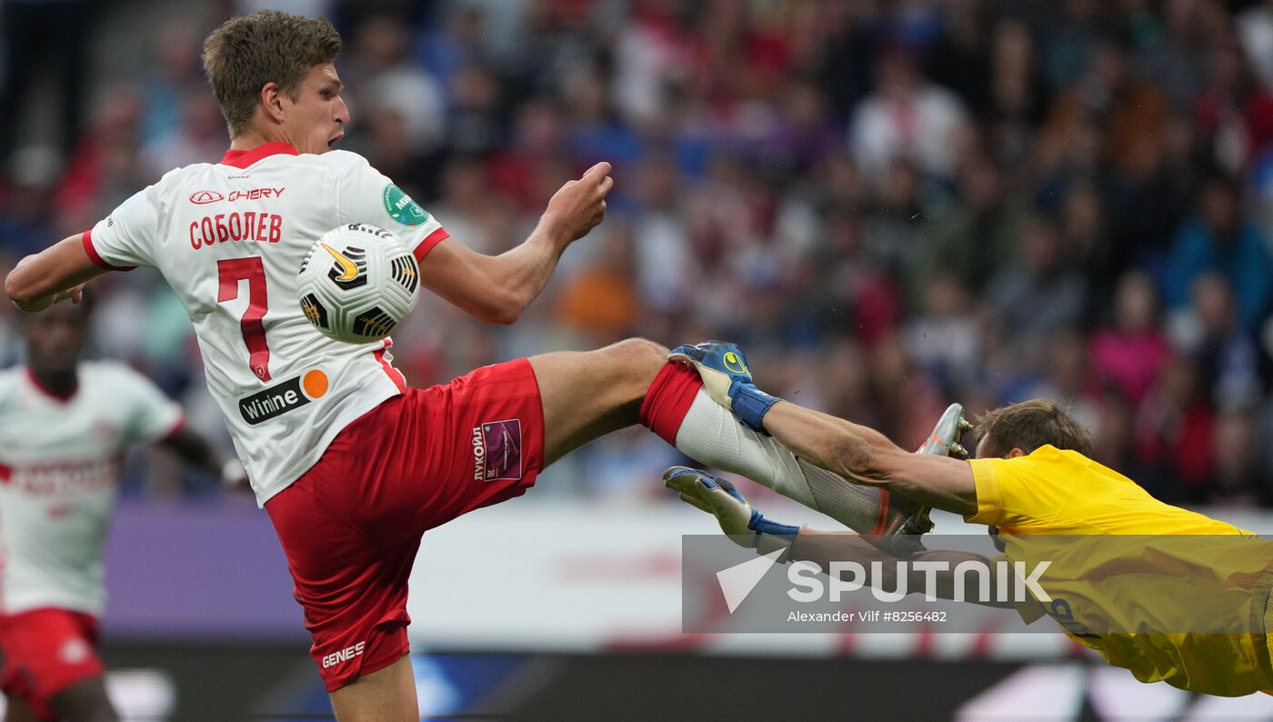 Russia Soccer Premier-League Dynamo - Spartak