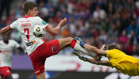 Russia Soccer Premier-League Dynamo - Spartak