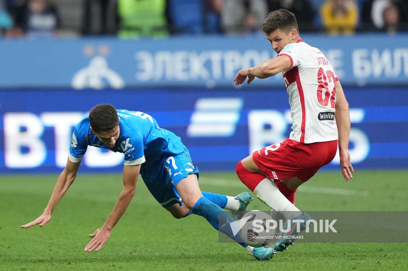 Russia Soccer Premier-League Dynamo - Spartak