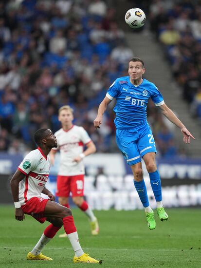 Russia Soccer Premier-League Dynamo - Spartak