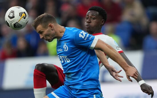 Russia Soccer Premier-League Dynamo - Spartak