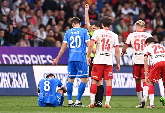 Russia Soccer Premier-League Dynamo - Spartak