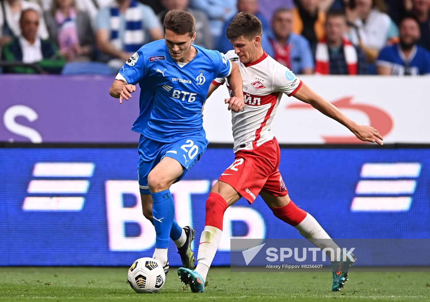 Russia Soccer Premier-League Dynamo - Spartak