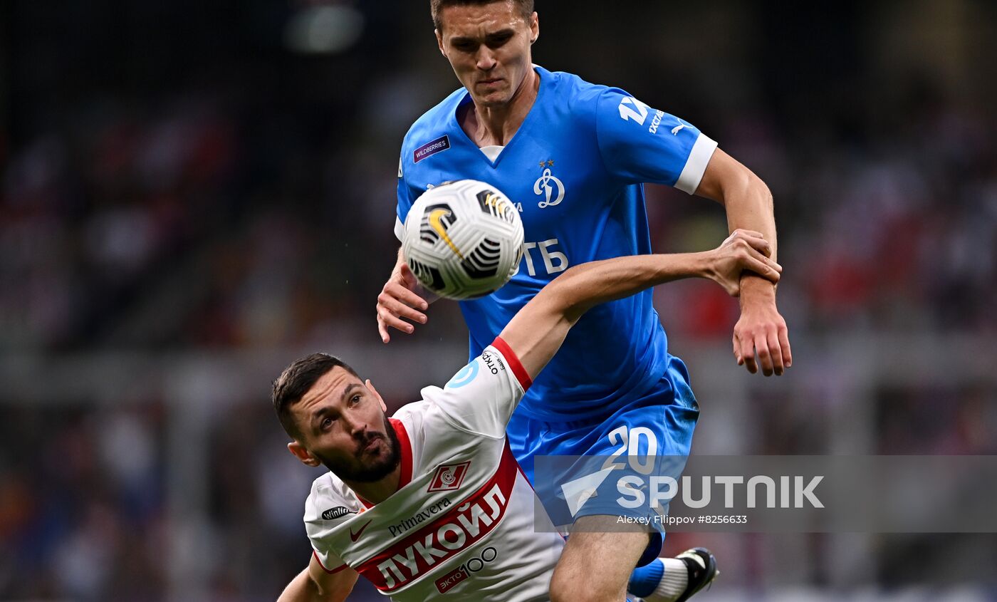 Russia Soccer Premier-League Dynamo - Spartak