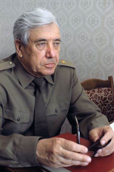 Aviation Major General Boris Surikov