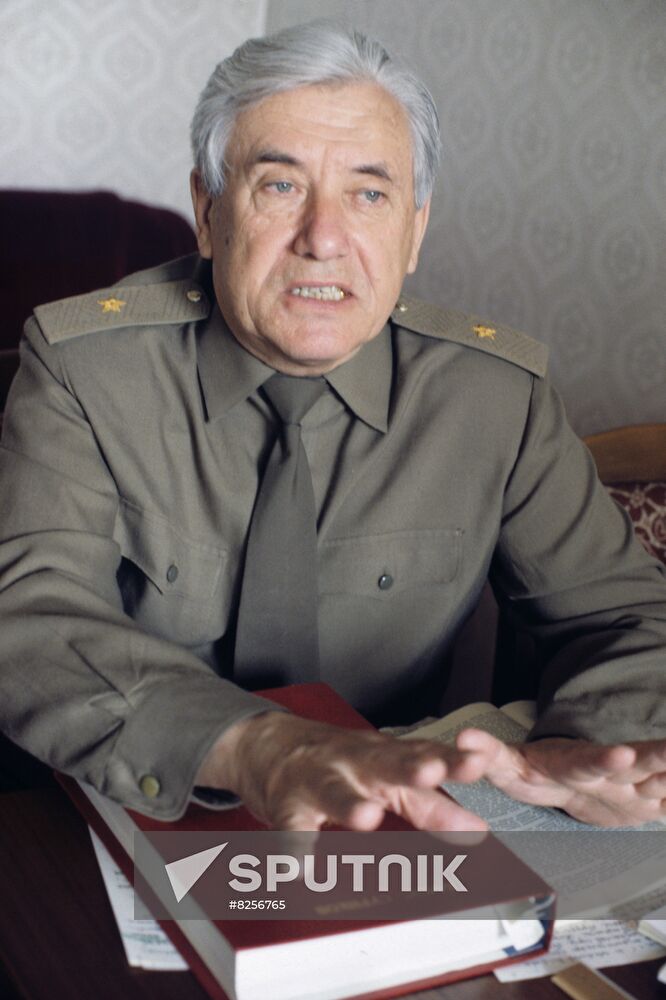 Aviation Major General Boris Surikov