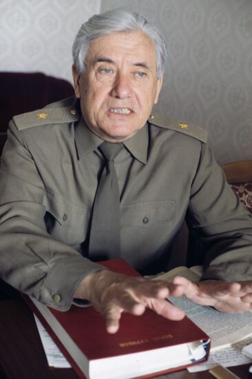 Aviation Major General Boris Surikov