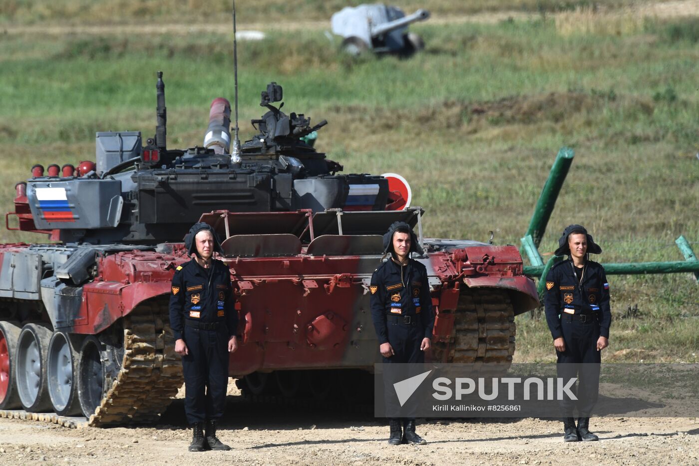 Russia Army Games Tank Biathlon