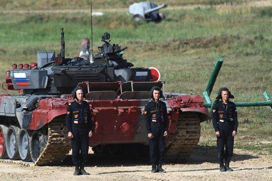 Russia Army Games Tank Biathlon