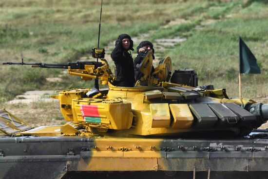 Russia Army Games Tank Biathlon