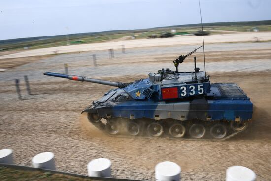Russia Army Games Tank Biathlon