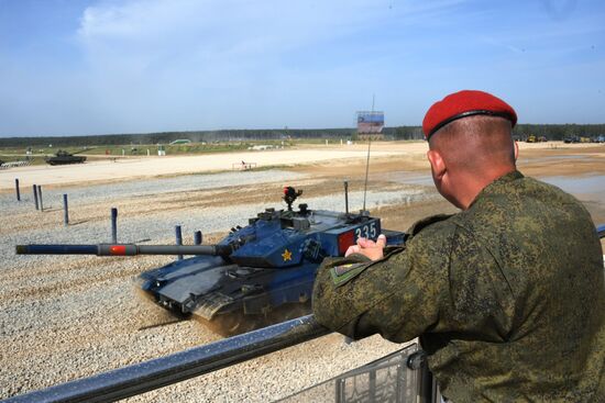 Russia Army Games Tank Biathlon