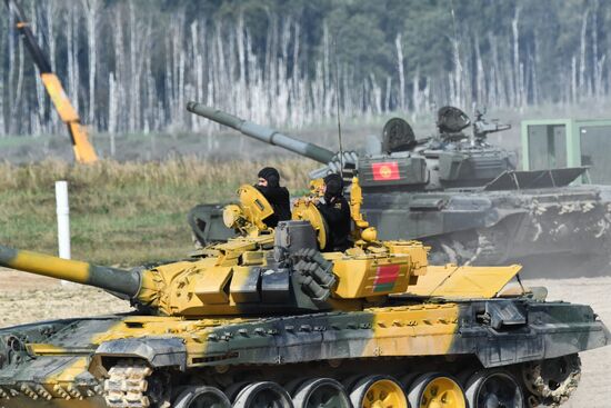 Russia Army Games Tank Biathlon