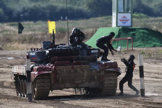 Russia Army Games Tank Biathlon