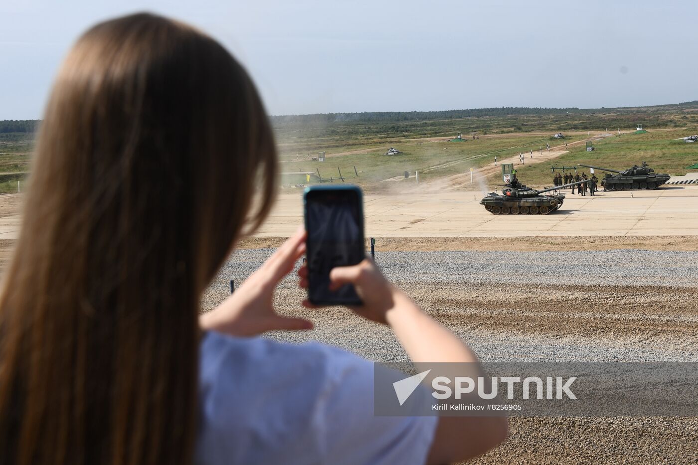 Russia Army Games Tank Biathlon