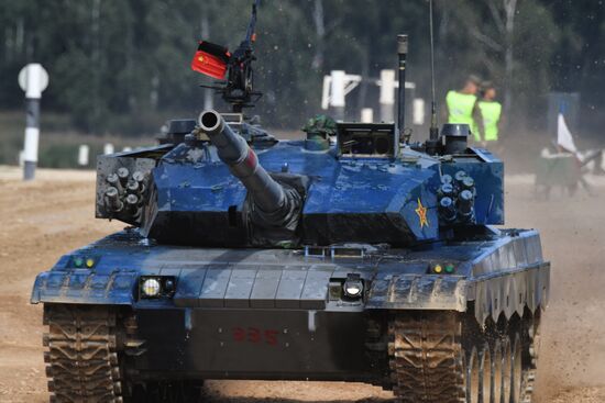 Russia Army Games Tank Biathlon