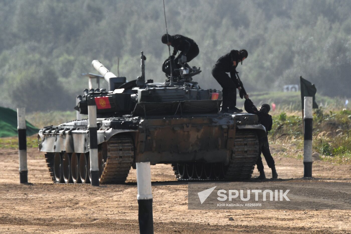 Russia Army Games Tank Biathlon