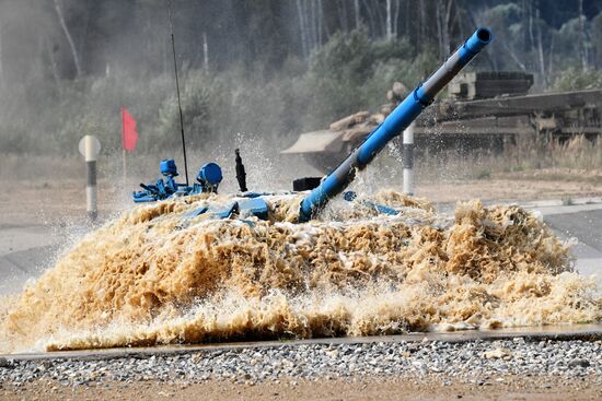 Russia Army Games Tank Biathlon