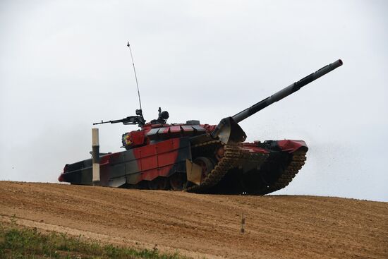 Russia Army Games Tank Biathlon