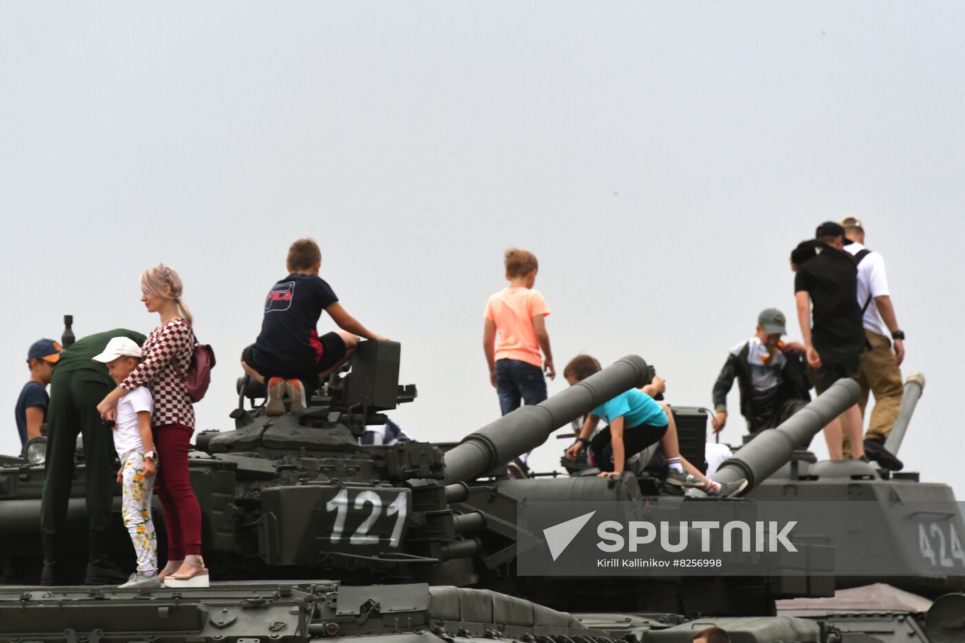Russia Army Games Tank Biathlon