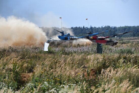 Russia Army Games Tank Biathlon