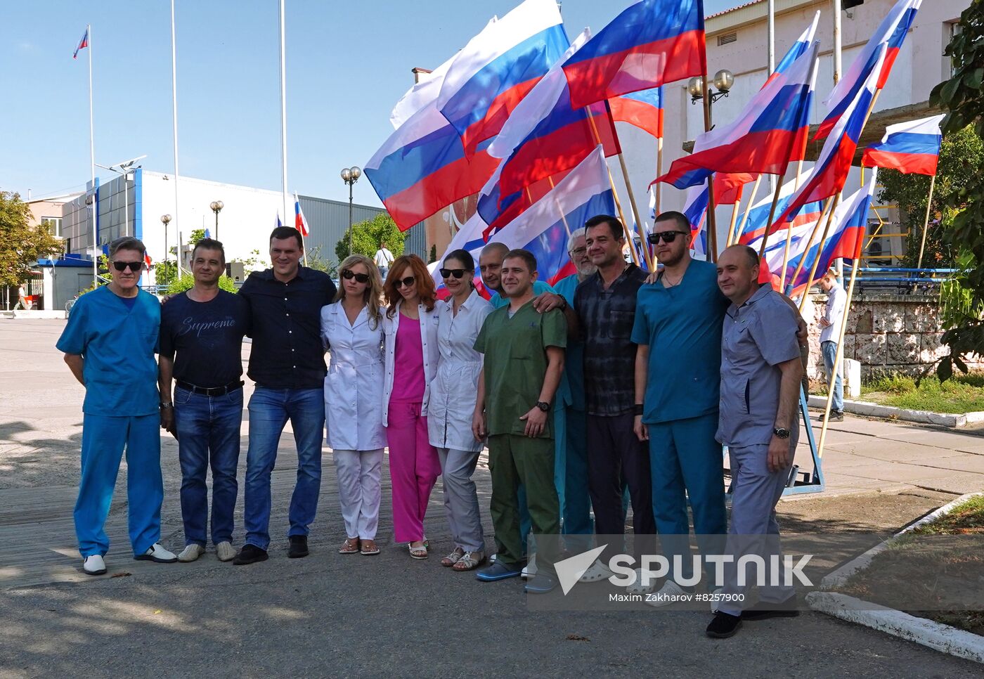 LPR Russia National Flag Day