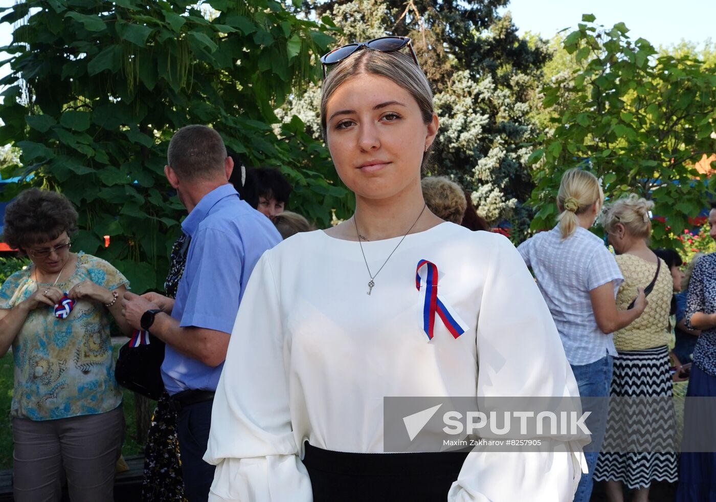 LPR Russia National Flag Day