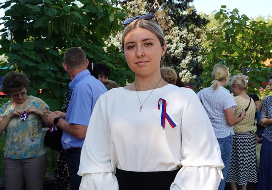 LPR Russia National Flag Day