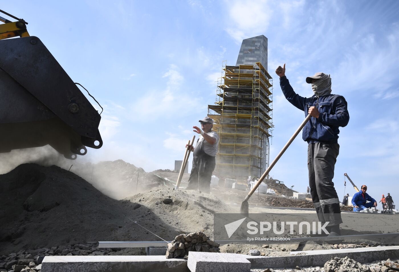 DPR Russia Ukraine Military Operation Memorial Restoration