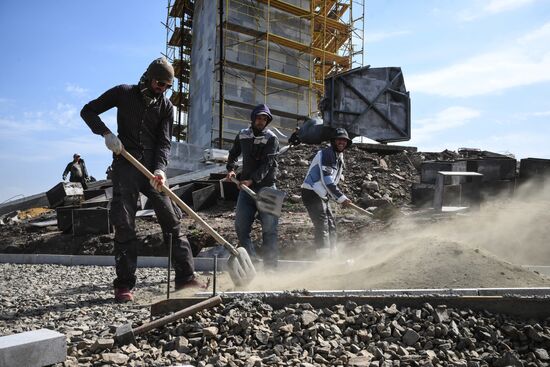 DPR Russia Ukraine Military Operation Memorial Restoration