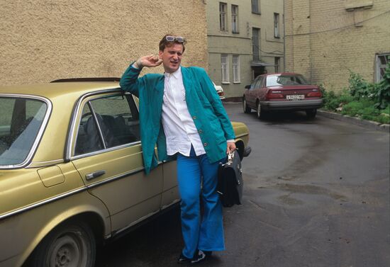 Pop singer Sergei Penkin