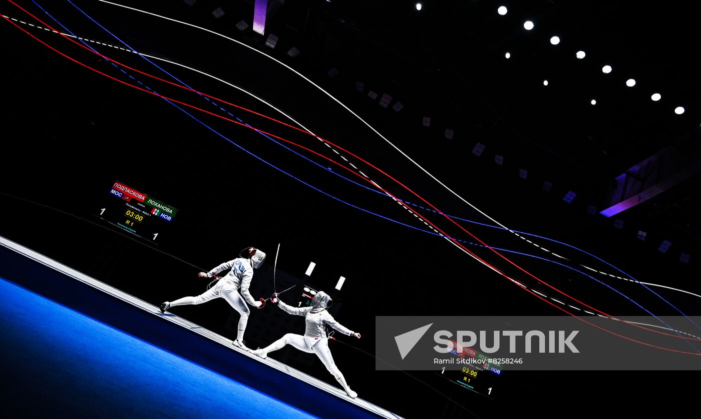 Russia Spartakiad Fencing Sabre