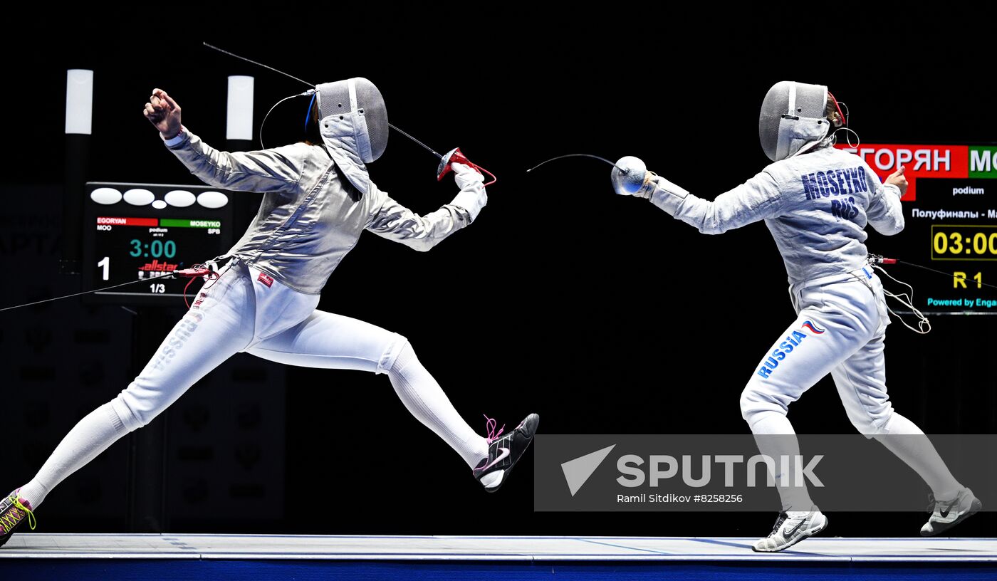 Russia Spartakiad Fencing Sabre