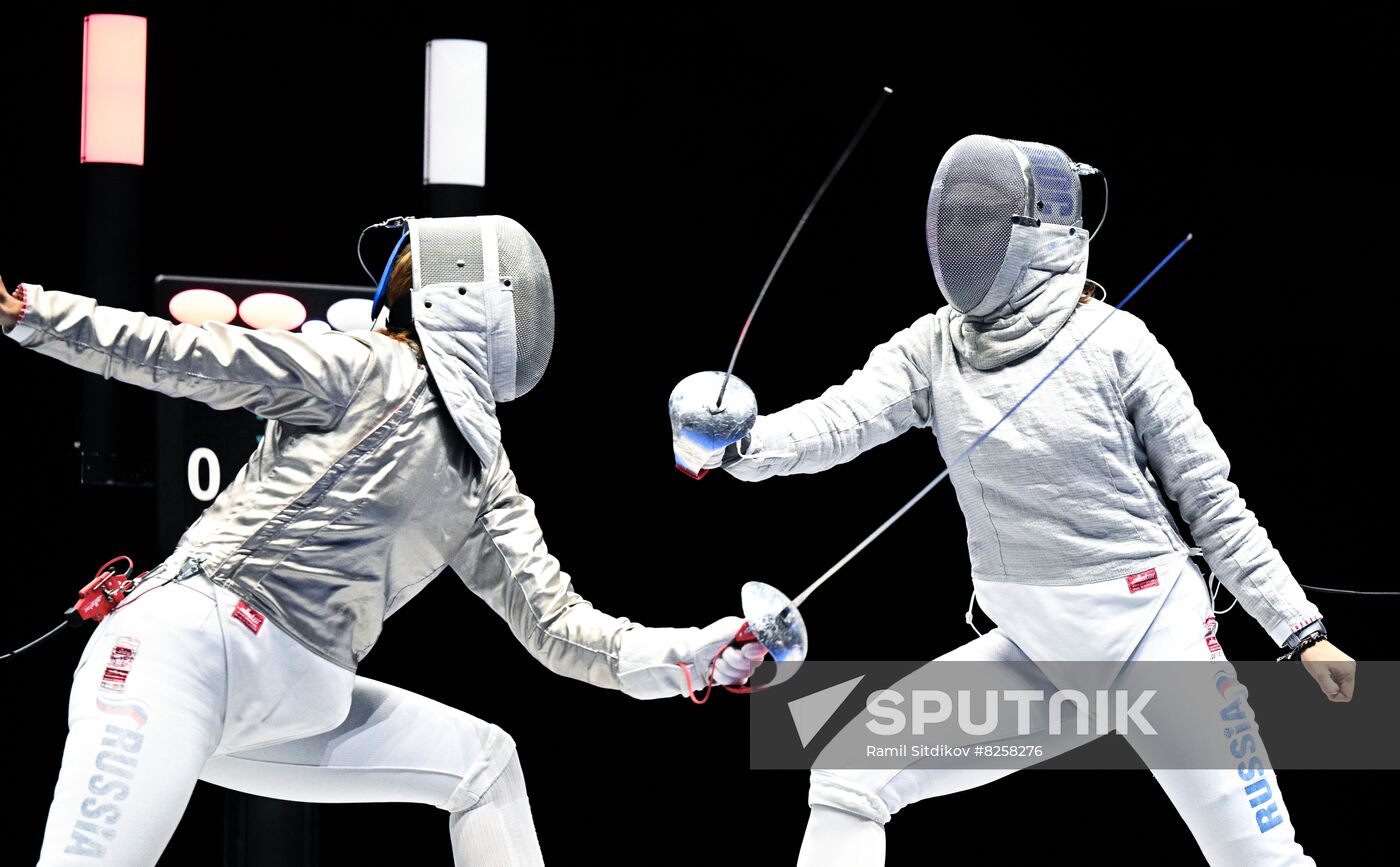 Russia Spartakiad Fencing Sabre