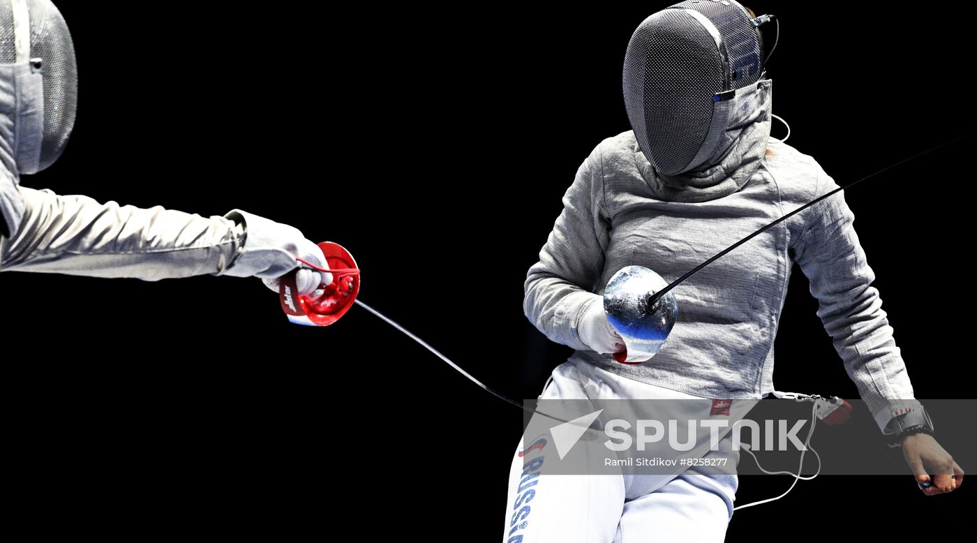 Russia Spartakiad Fencing Sabre