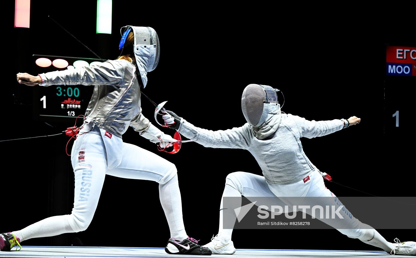 Russia Spartakiad Fencing Sabre