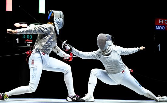 Russia Spartakiad Fencing Sabre